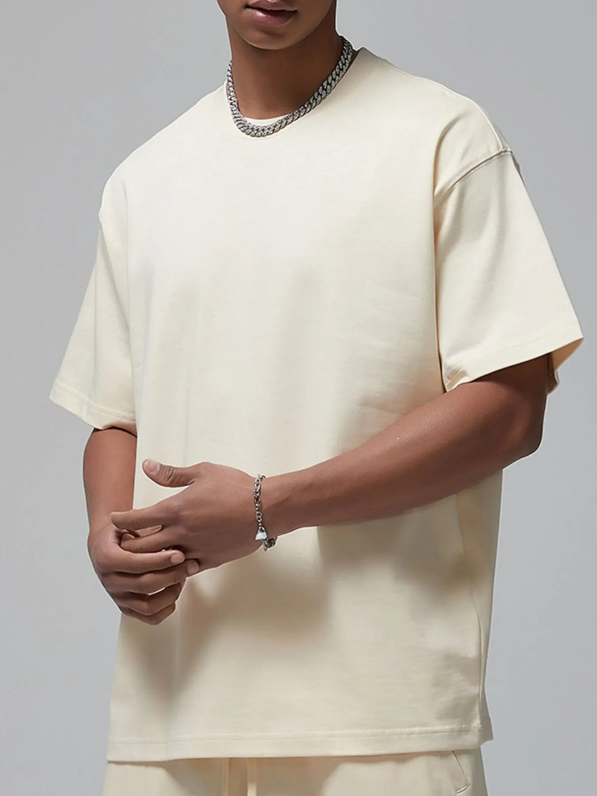 Men's Oversized Crew Neck T-Shirt