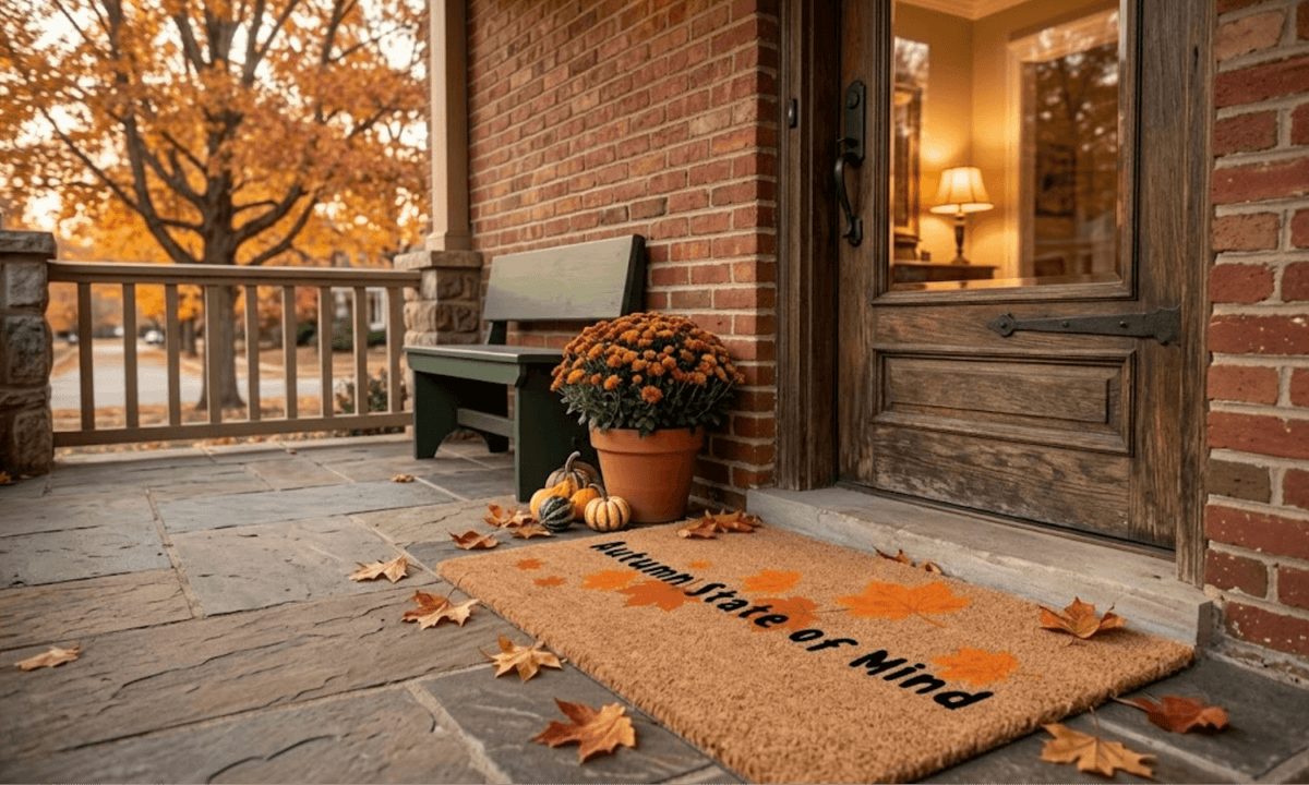 Autumn State of Mind Coir Mat