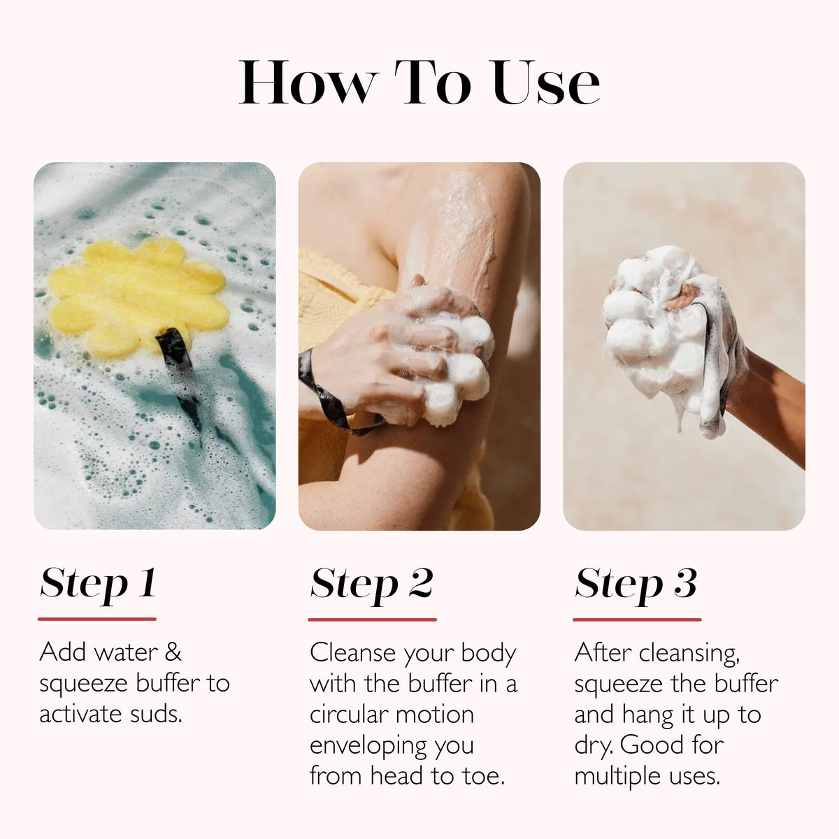 Coco Verbena | Esponja de Baño de Flores Silvestres