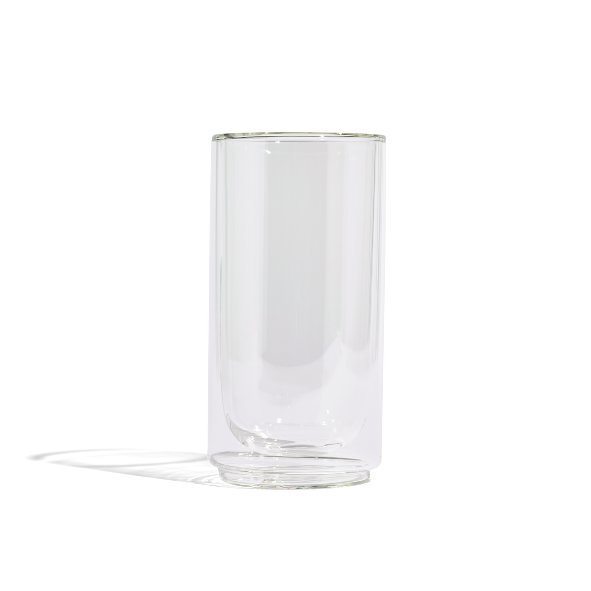 Vaso de pinta Cove de 16 oz - Juego de 2 - Transparente