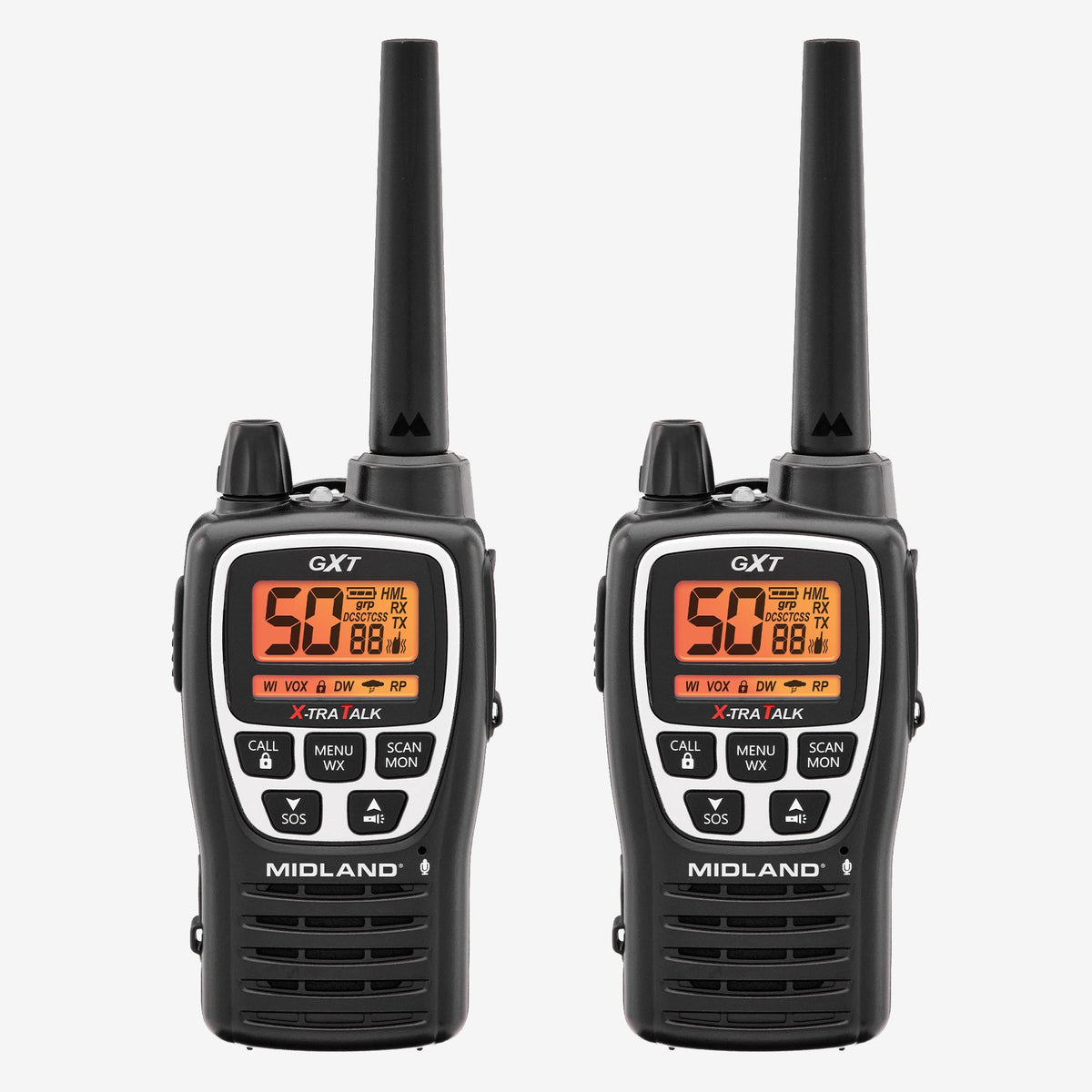 جهاز لاسلكي GXT3000 GMRS، حزمة مزدوجة - GXT3000VP4