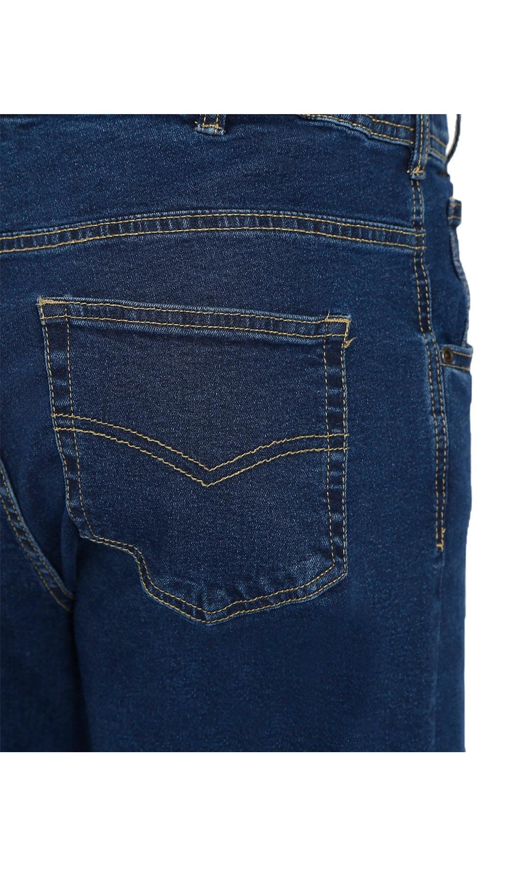 Vaqueros de mezclilla para hombre con cintura flexible y elástica oculta — Ajuste fácil sin cremallera