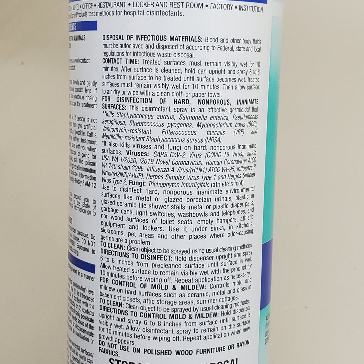 Aerosol desinfectante DYMON Medaphene Plus 15.5 oz ITW Pro Brands 431-3420