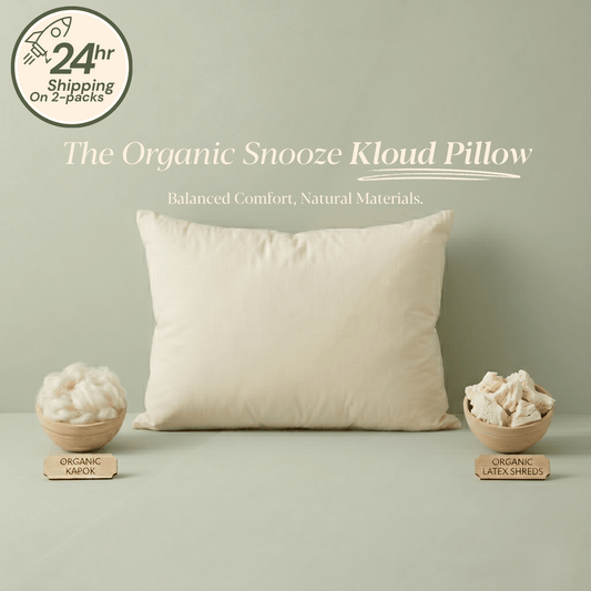 Almohada Orgánica Snooze Kloud