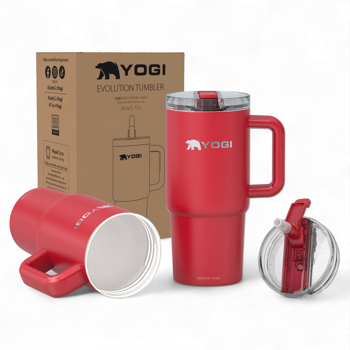Vaso Evolution con revestimiento de cerámica