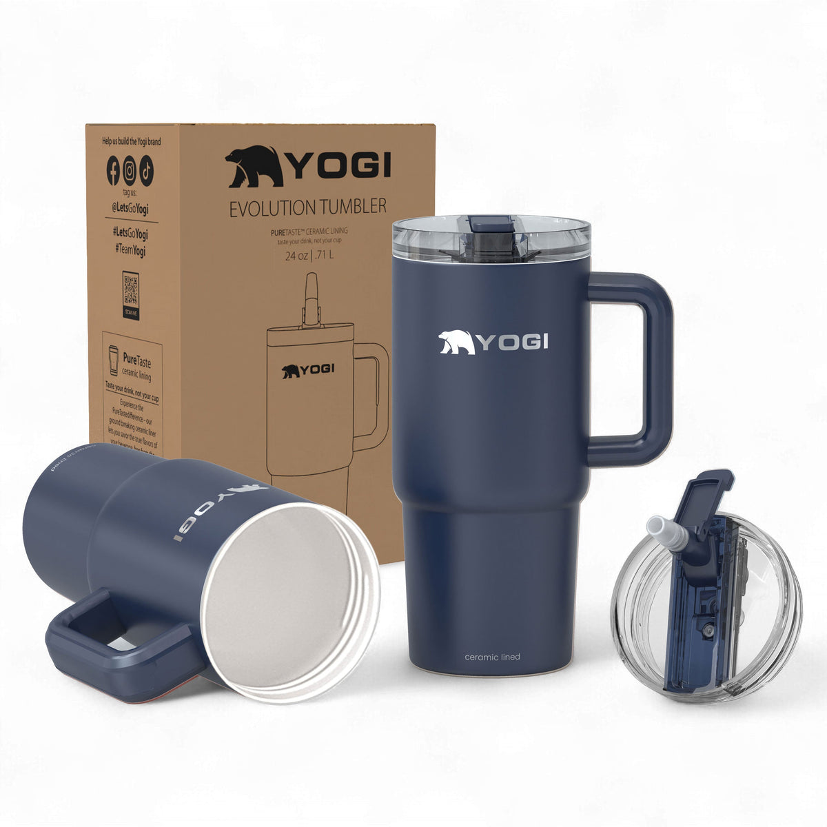 Vaso Evolution con revestimiento de cerámica