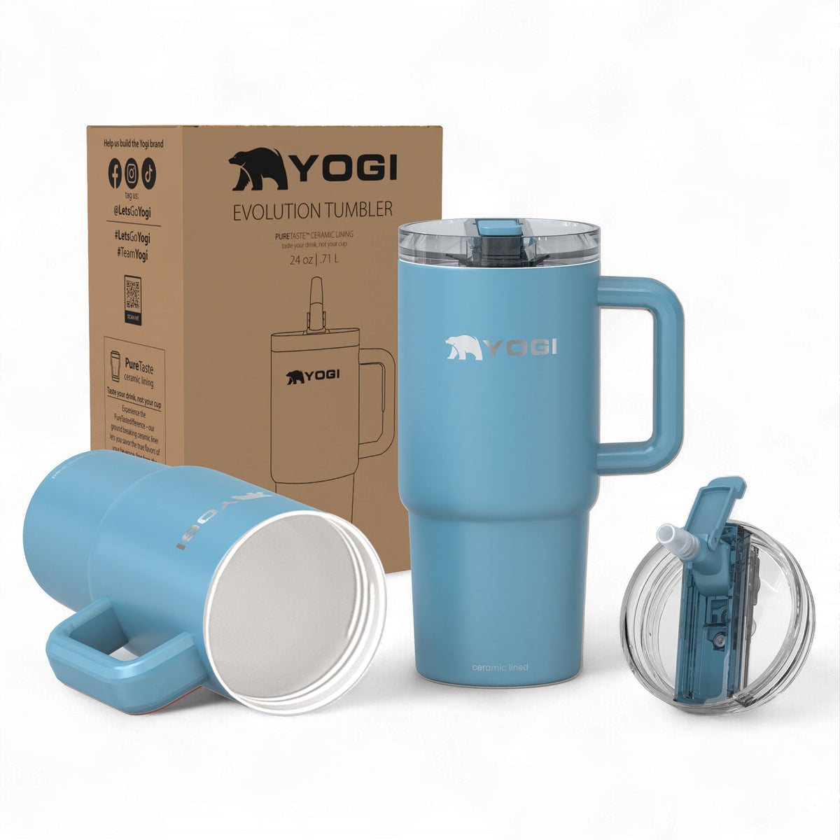 Vaso Evolution con revestimiento de cerámica