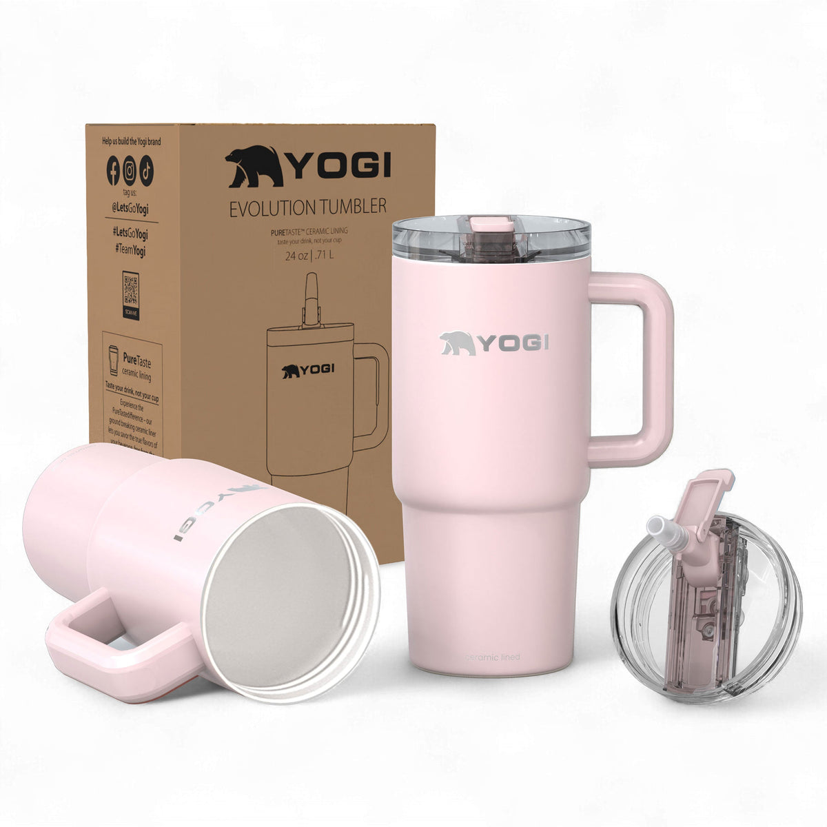 Vaso Evolution con revestimiento de cerámica