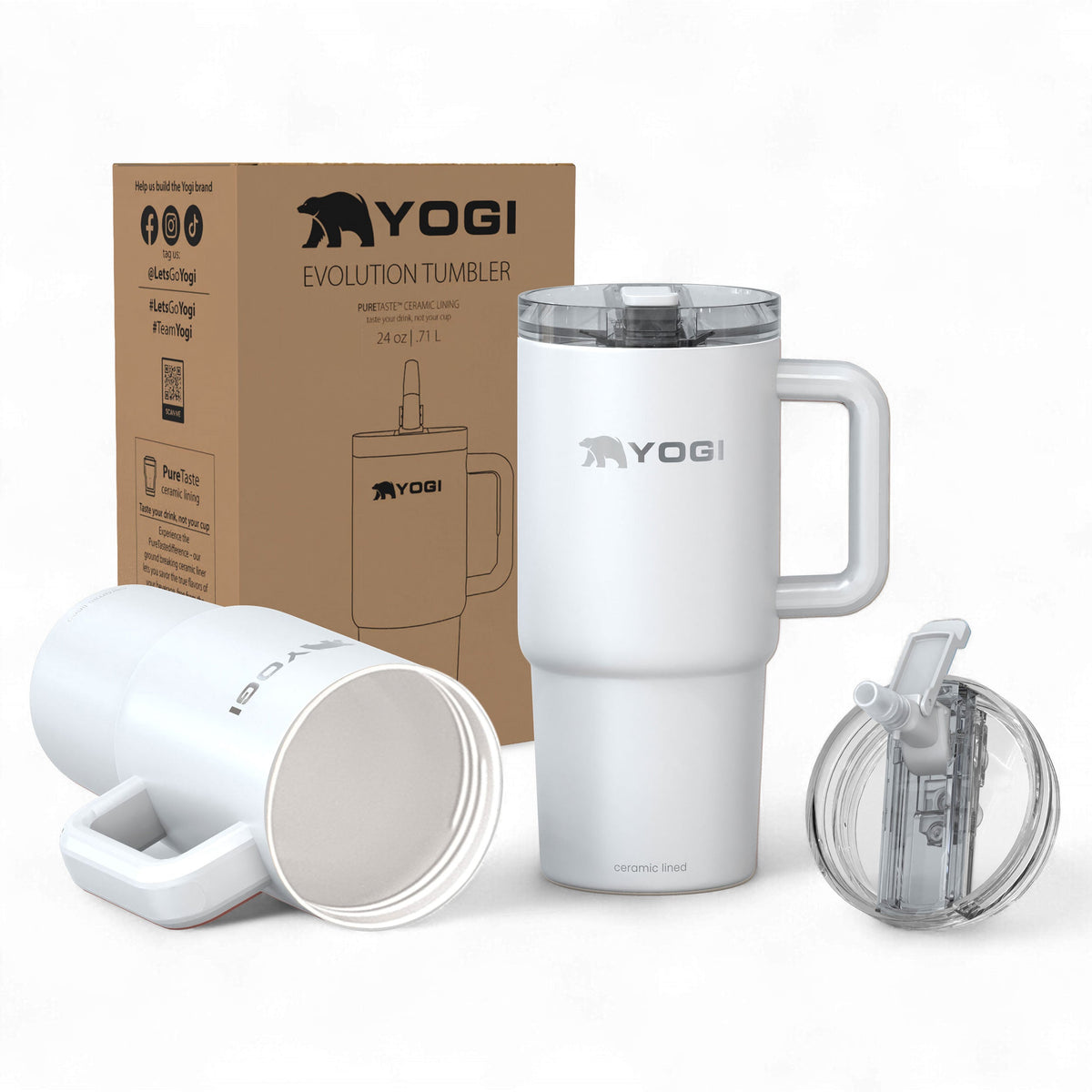 Vaso Evolution con revestimiento de cerámica