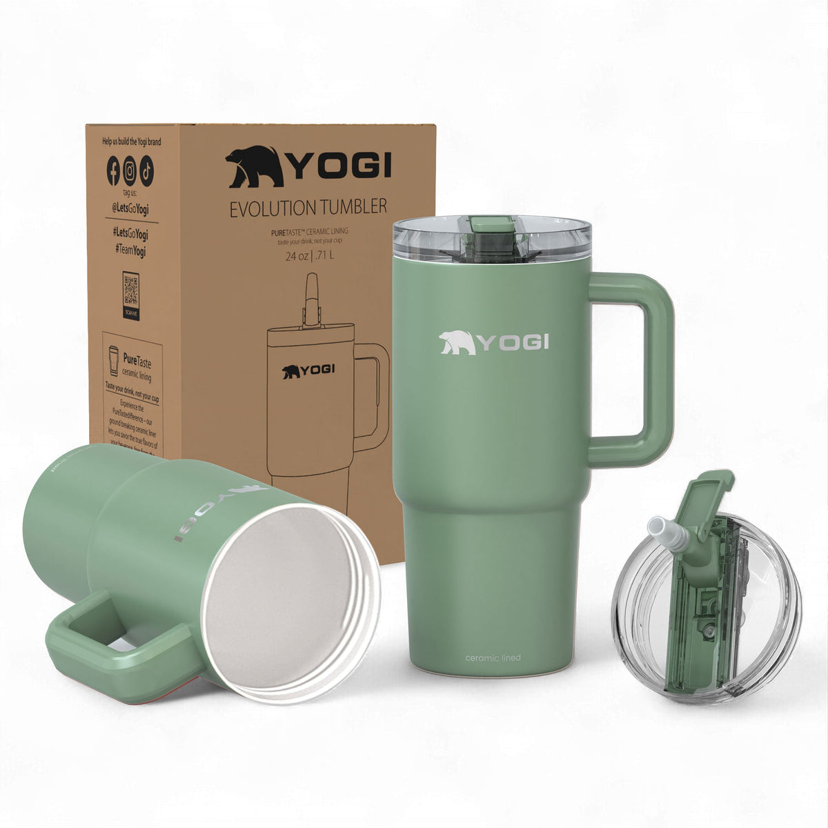 Vaso Evolution con revestimiento de cerámica