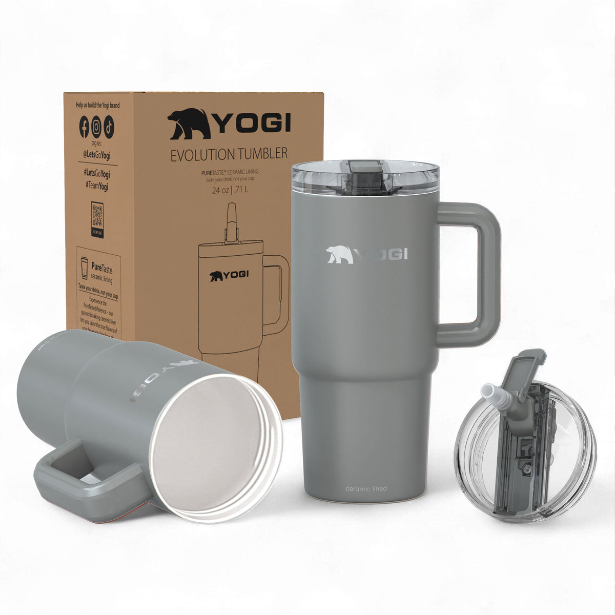 Vaso Evolution con revestimiento de cerámica