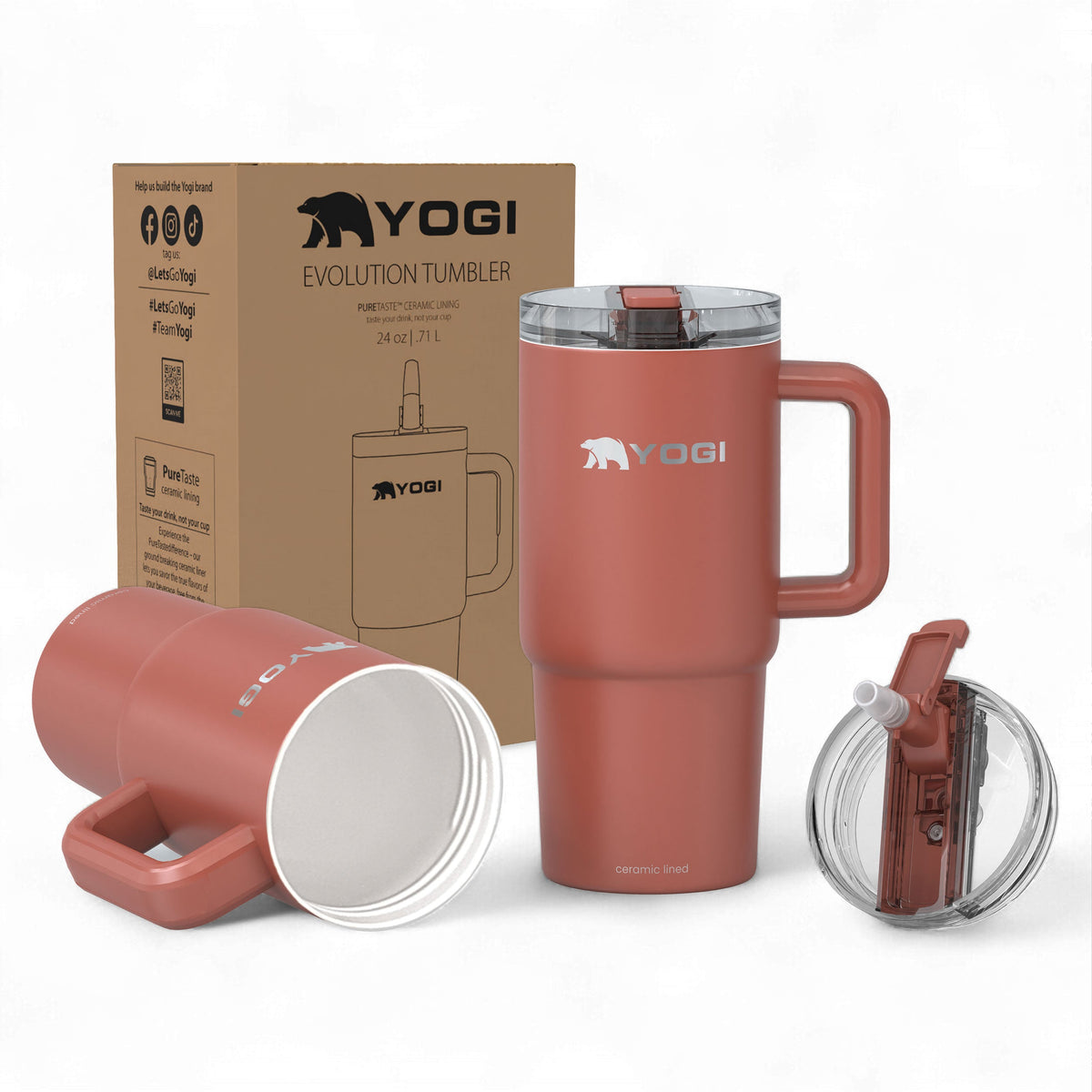 Vaso Evolution con revestimiento de cerámica