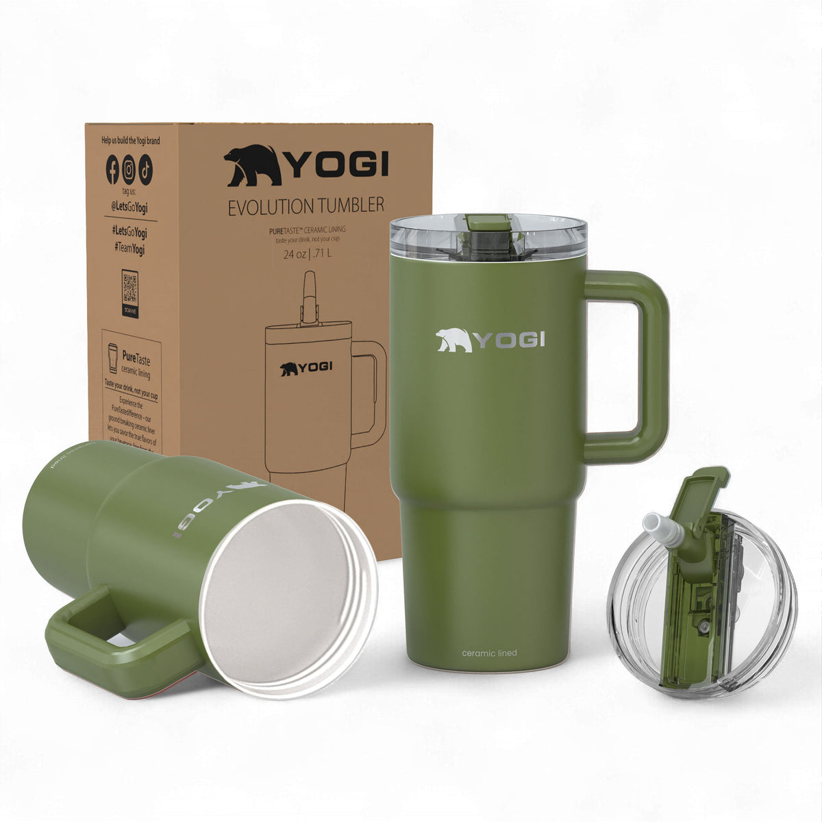 Vaso Evolution con revestimiento de cerámica