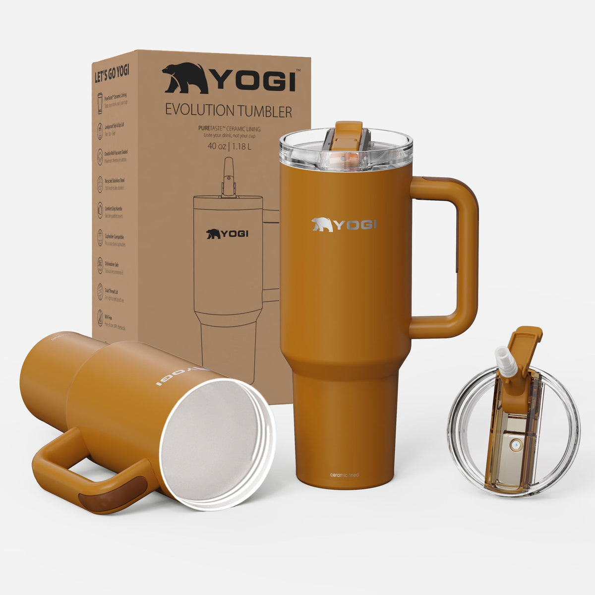 Vaso Evolution con revestimiento de cerámica