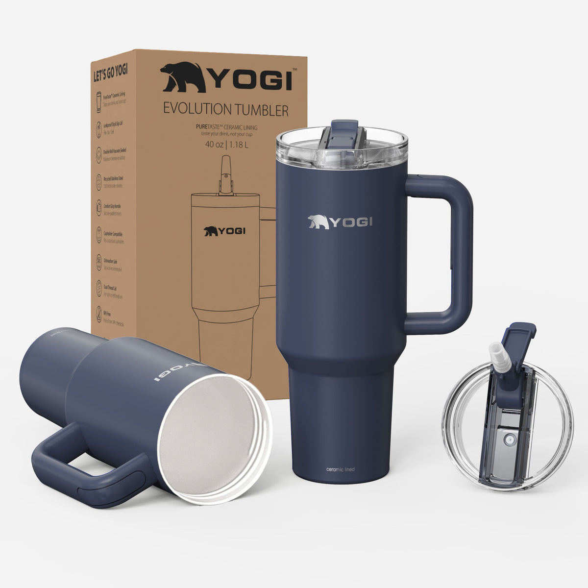 Vaso Evolution con revestimiento de cerámica