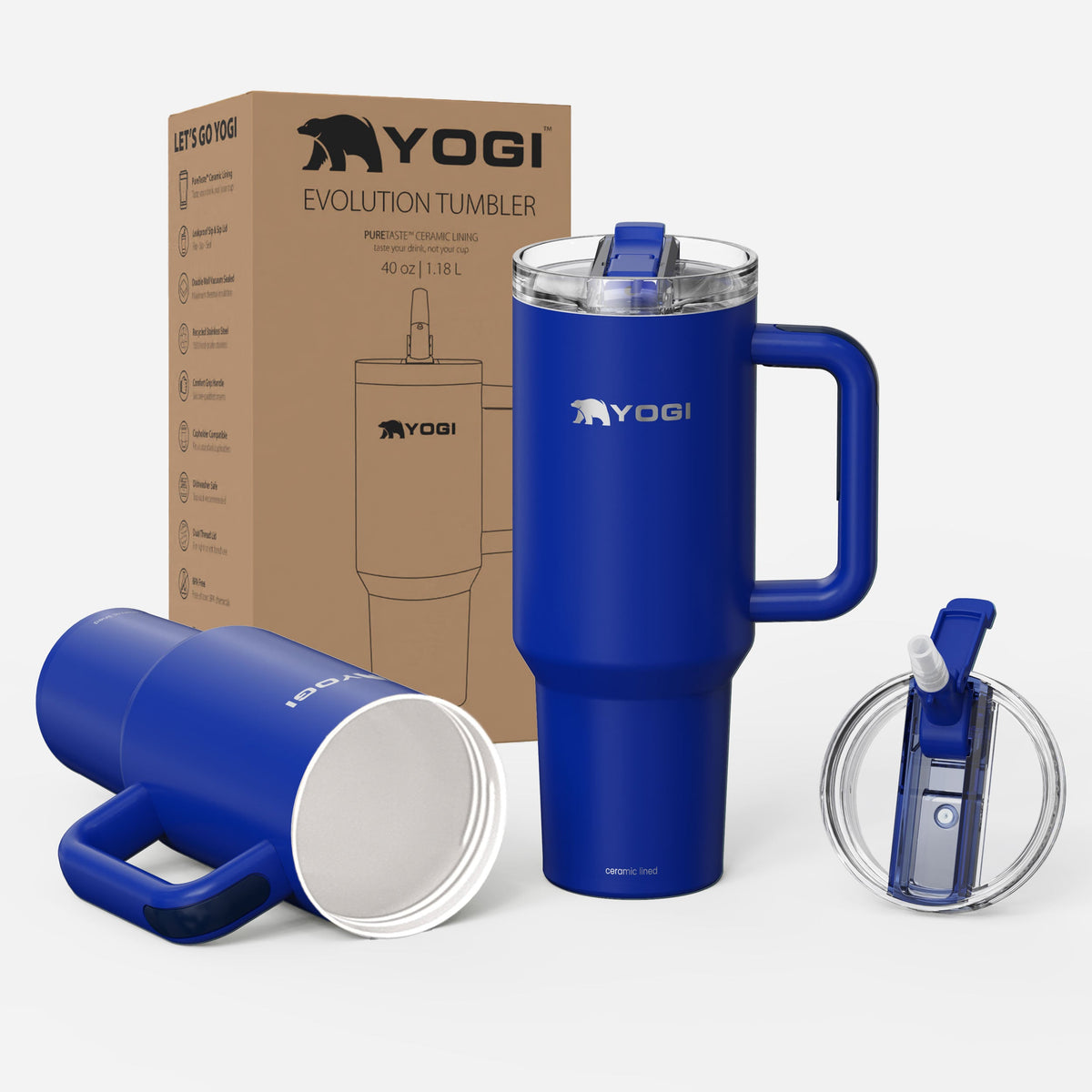 Vaso Evolution con revestimiento de cerámica