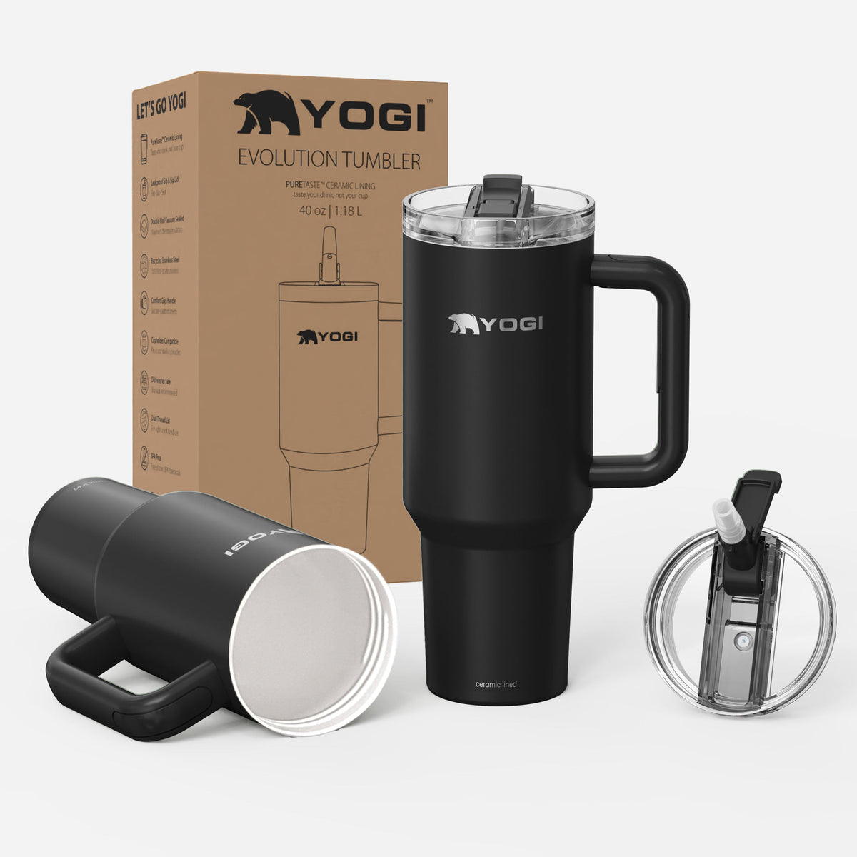 Vaso Evolution con revestimiento de cerámica