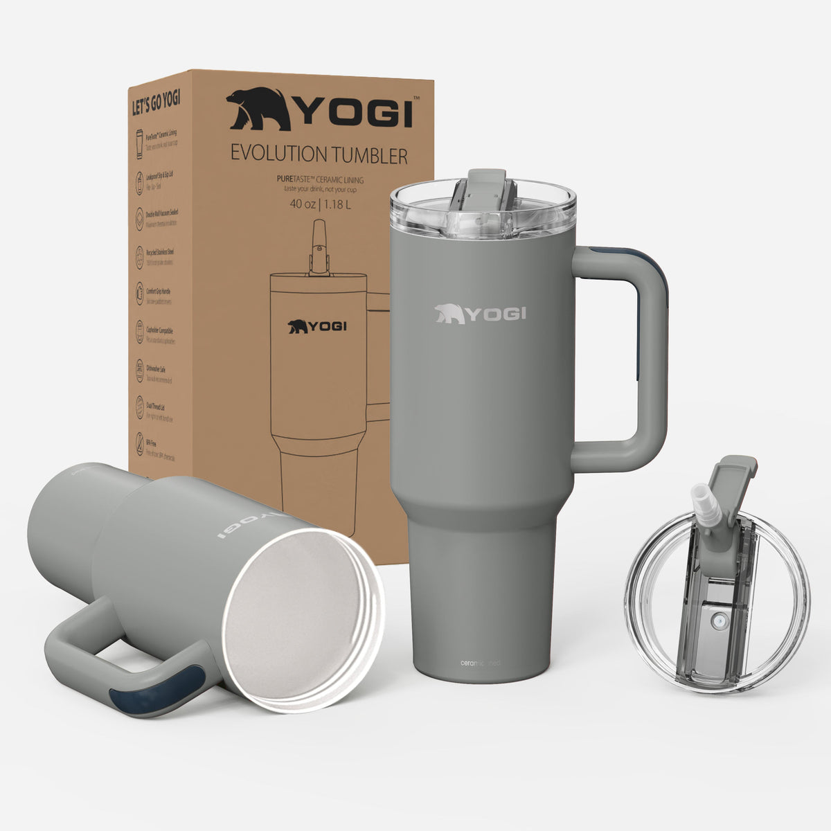 Vaso Evolution con revestimiento de cerámica