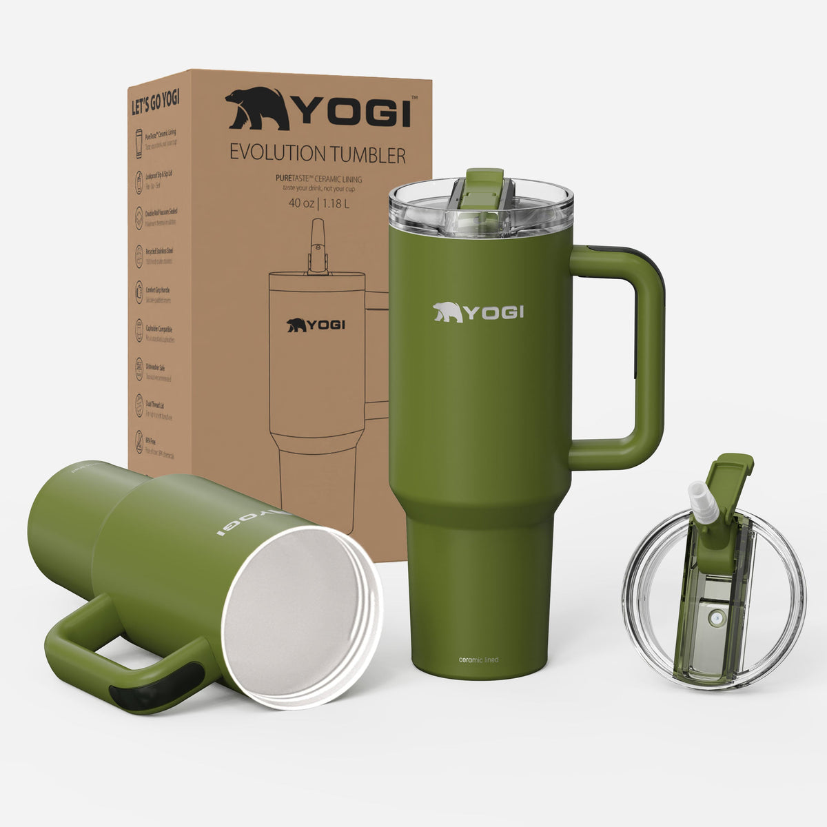Vaso Evolution con revestimiento de cerámica