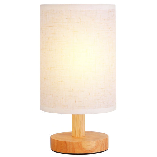 Lámpara de noche para dormitorio, lámpara de mesa de luz blanca cálida con puerto USB, linterna moderna para dormitorio con cable de 32.48 pulgadas