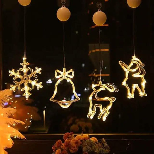 Juego de 5 luces LED de Navidad en serie