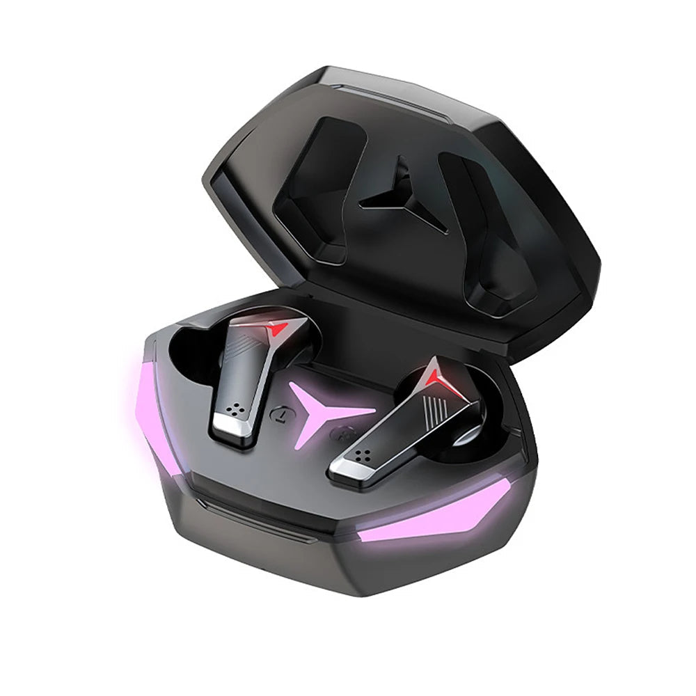 Wireless Earbuds for iOS & Android Phones, Bluetooth 5.2 in-Ear Headphones with Extra Bass, Built-in Mic, Soft in-Ear Sleep Earbuds Gaming Earbuds 60ms Low Latency TWS Bluetooth Earphone with Mic Bass Audio Sound Positioning Wireless Headphones