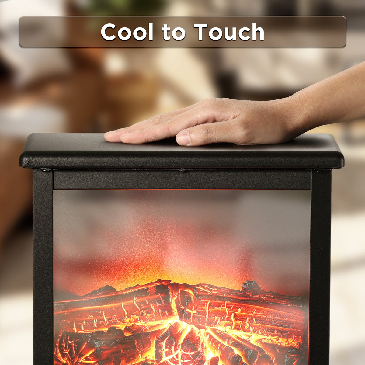 Suburbs TS17Q Electric Fireplace Stove Heater