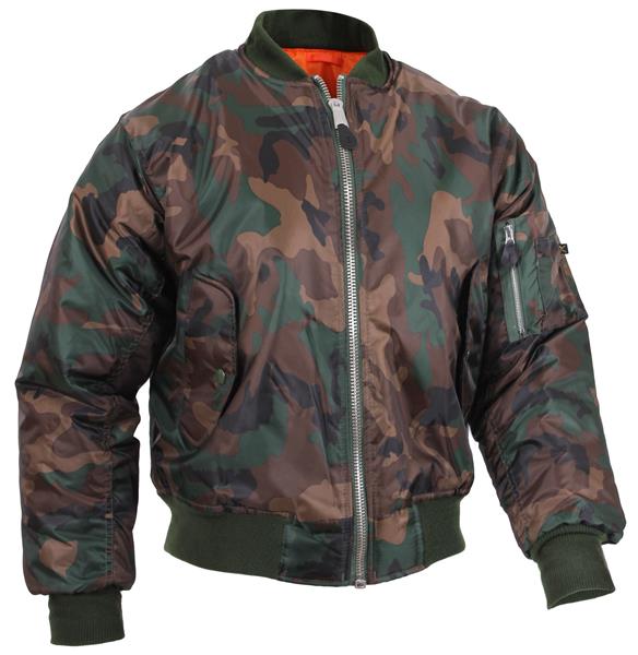 Chaqueta de vuelo MA-1 para hombre de Rothco - Varios colores