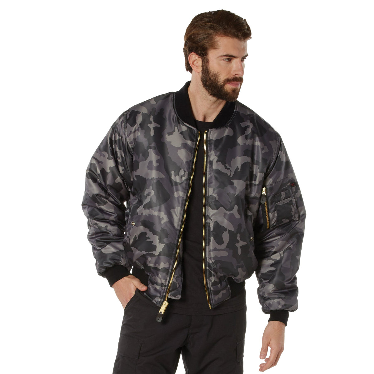 Chaqueta de vuelo MA-1 para hombre de Rothco - Varios colores