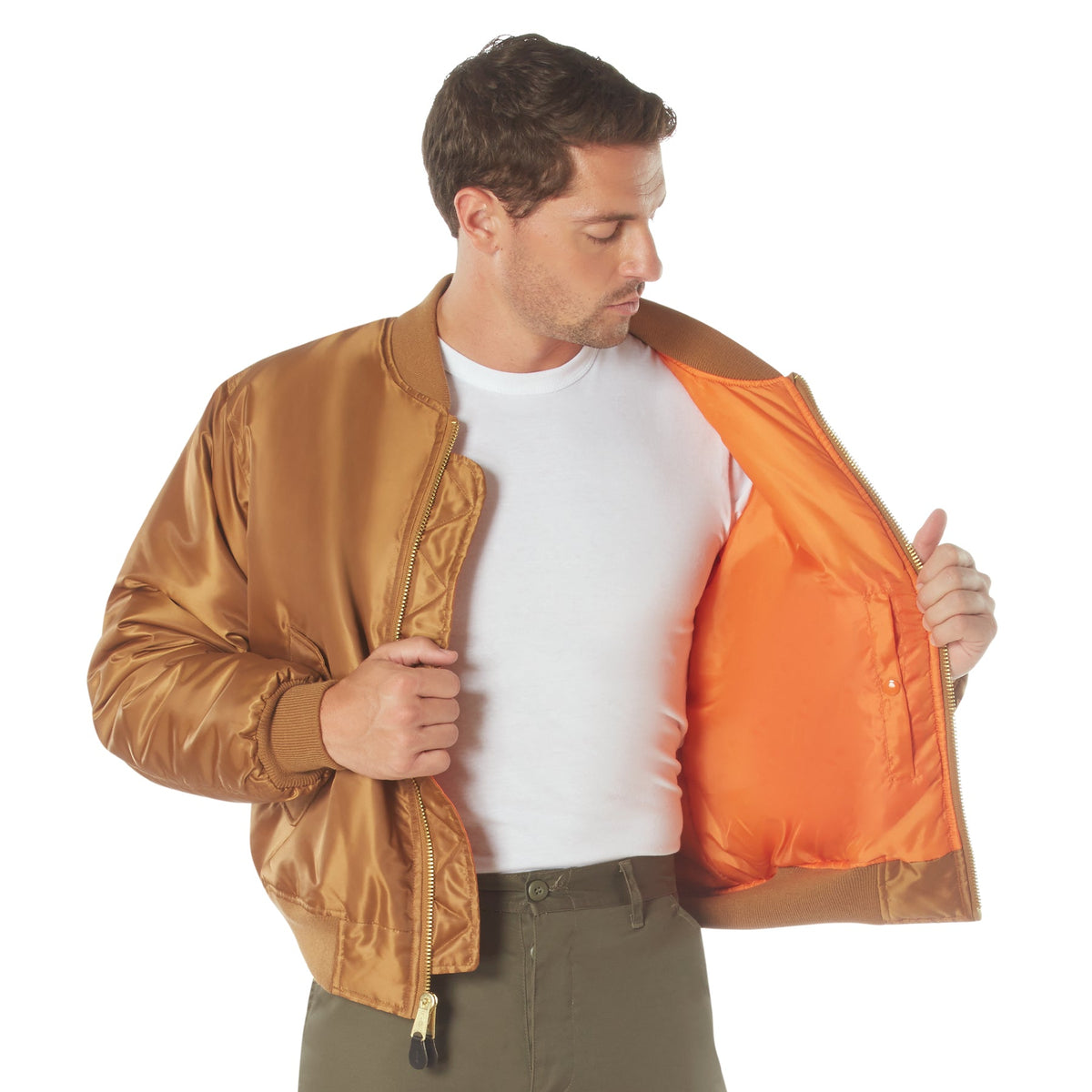 Chaqueta de vuelo MA-1 para hombre de Rothco - Varios colores