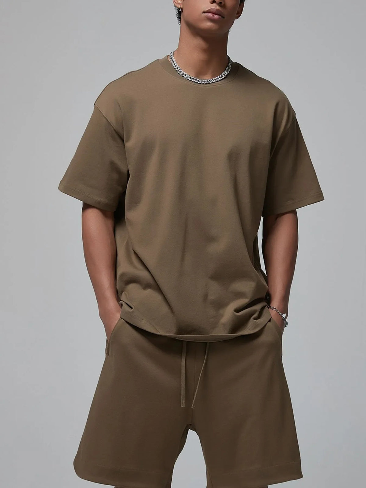 Men's Oversized Crew Neck T-Shirt