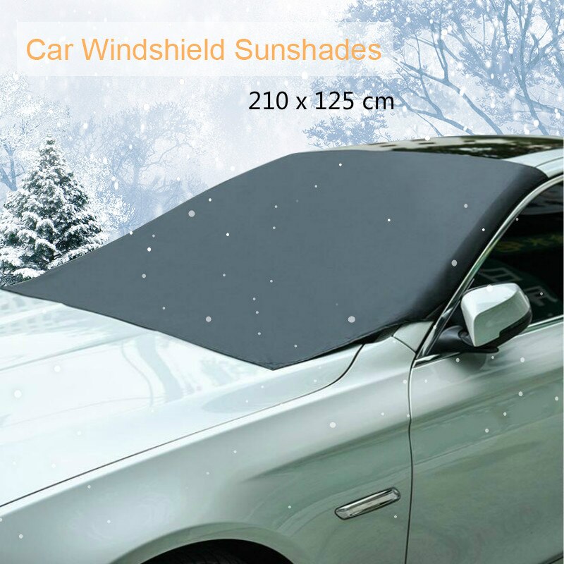 Cubierta Parasol Magnética para Automóvil Parabrisas de Coche Nieve Parasol Impermeable Protector Cubierta Delantera de Parabrisas de Coche