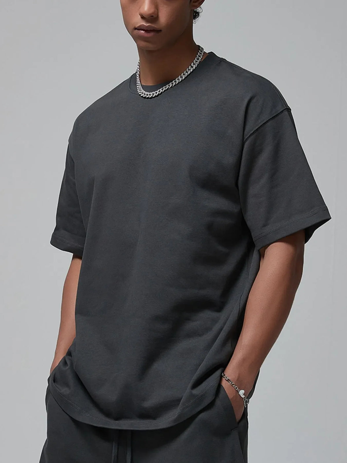 Men's Oversized Crew Neck T-Shirt