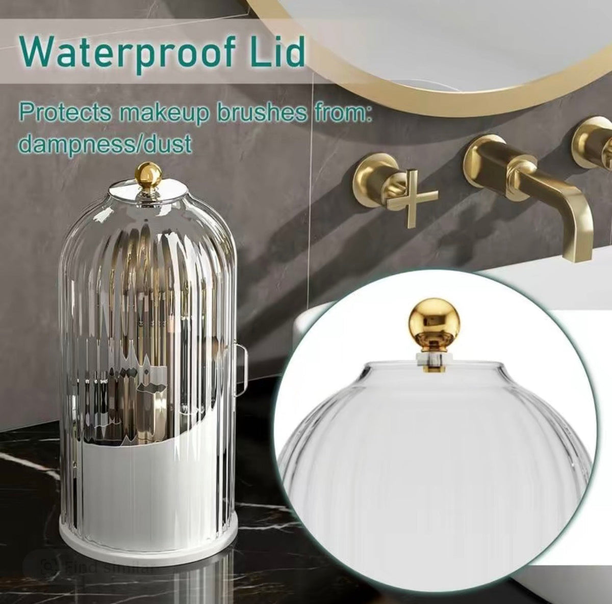Soporte para cepillos de dientes CleanSpin