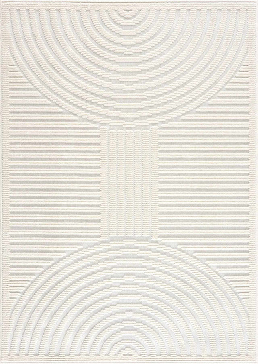 Alfombra lavable 3D Deron White