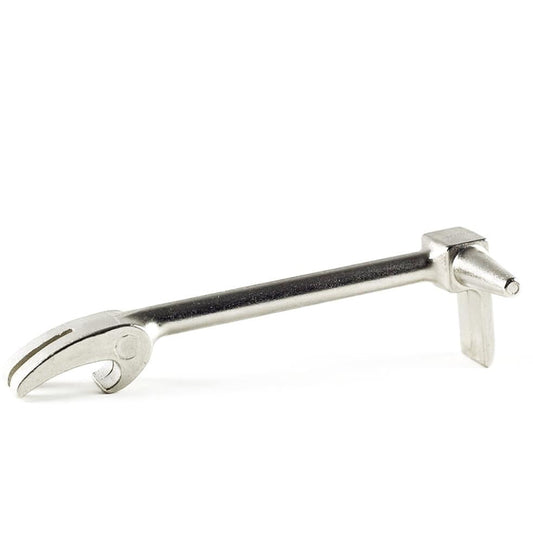 Halligan Bottle Opener - Nickel Plated