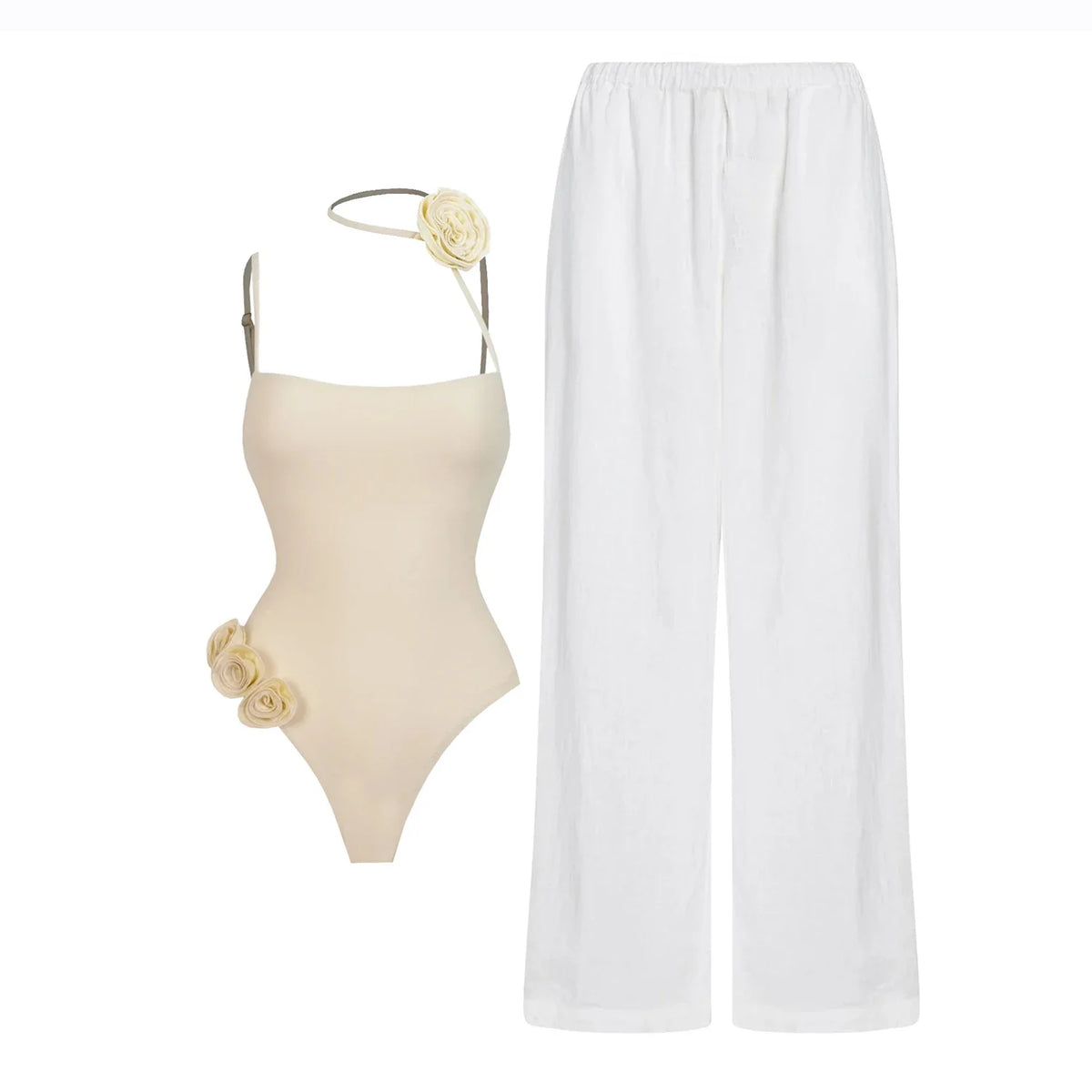 Traje de baño de una pieza con realce, novedad 2025, bañador con volantes, ropa de playa para mujer, falda envolvente, pareo sexy para la playa