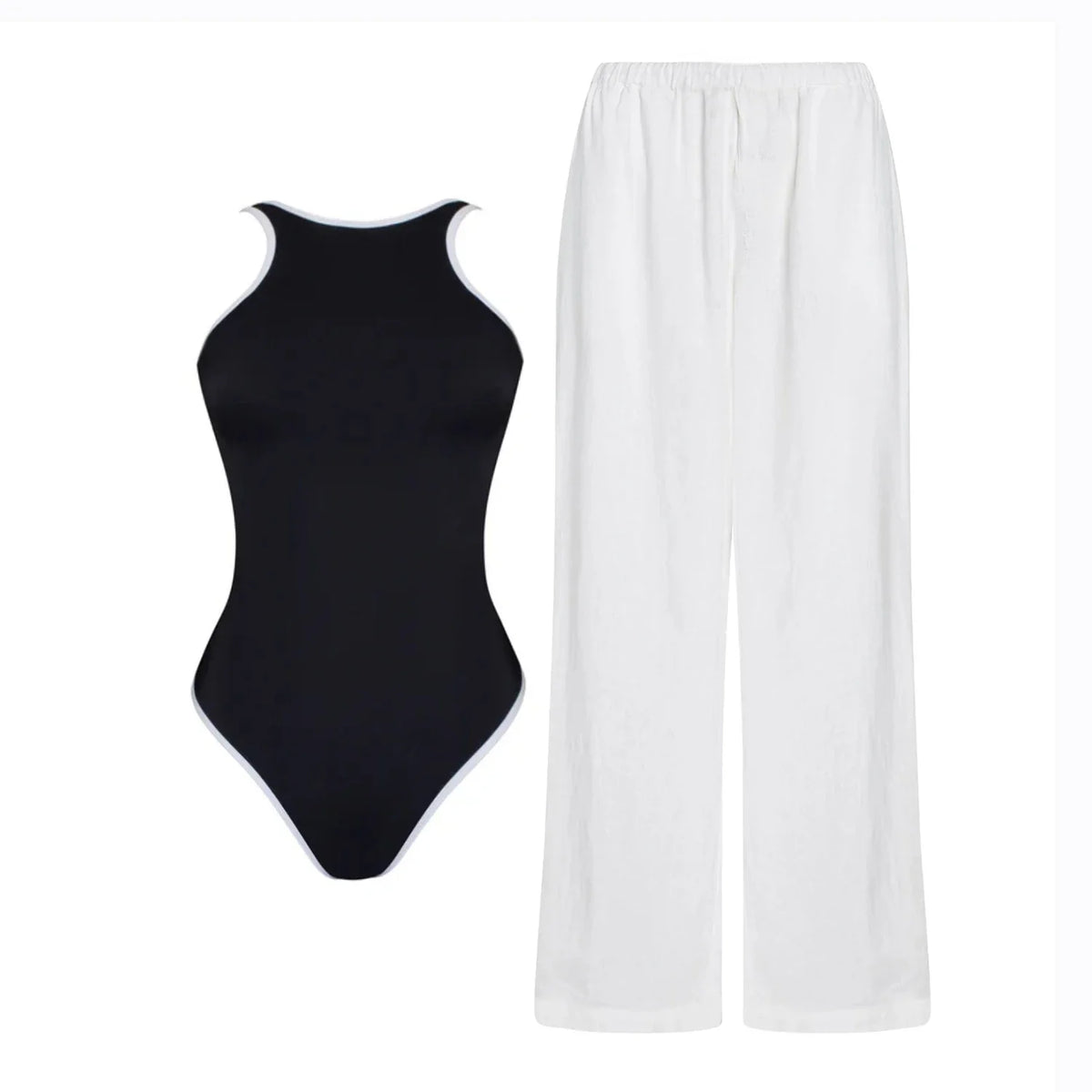 Traje de baño de una pieza con realce, novedad 2025, bañador con volantes, ropa de playa para mujer, falda envolvente, pareo sexy para la playa