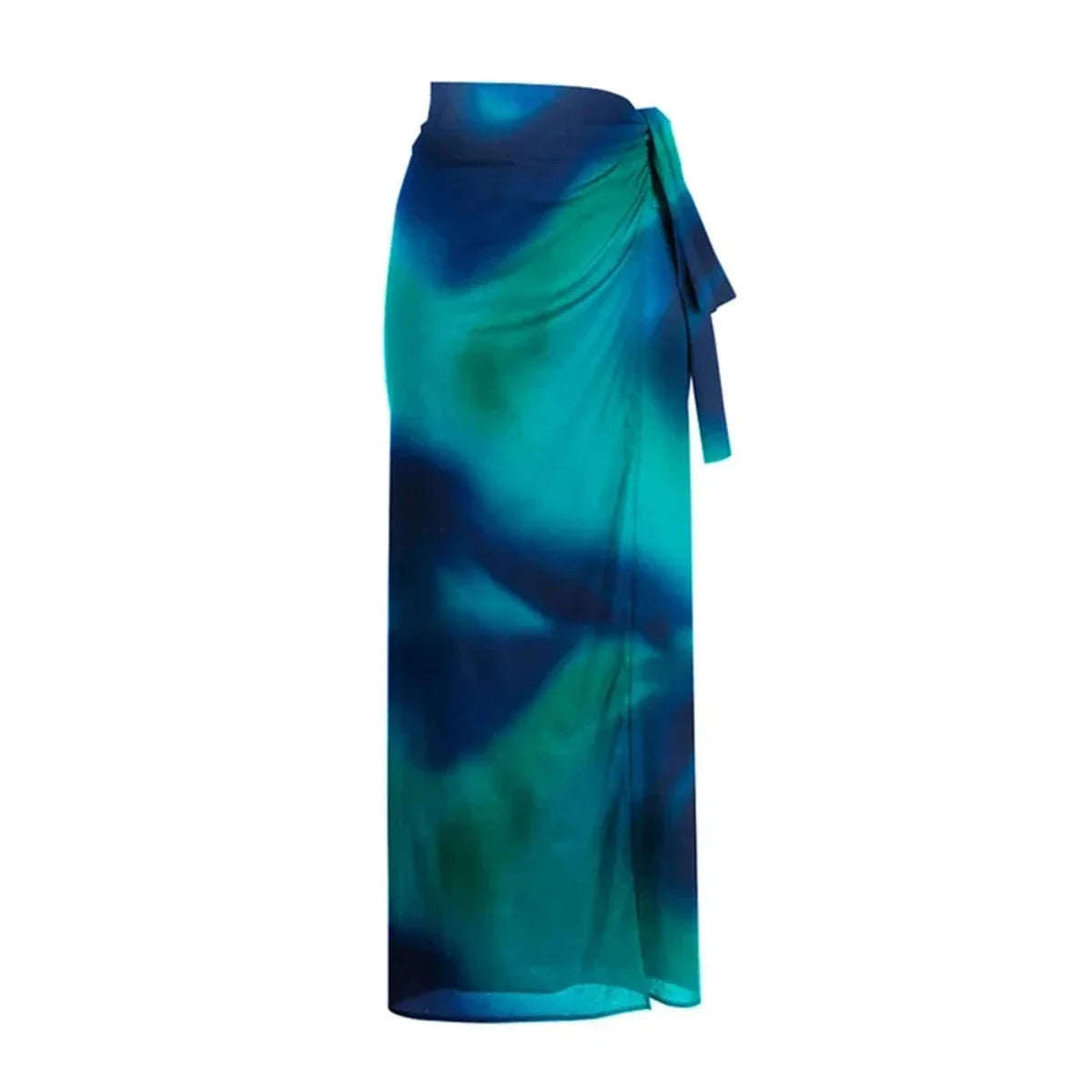 Traje de baño de una pieza con realce, novedad 2025, bañador con volantes, ropa de playa para mujer, falda envolvente, pareo sexy para la playa