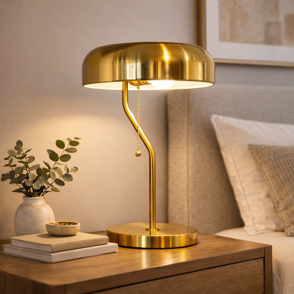 Lámpara de noche moderna estilo europeo de alta calidad para hotel