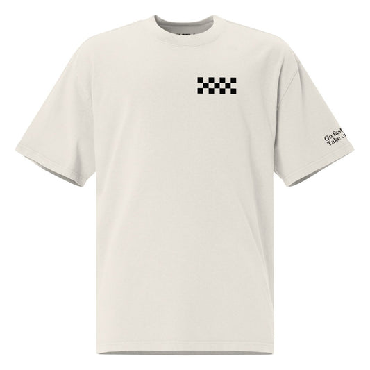 FastLap Supply Checkers or Wreckers - oversized faded t-shirt