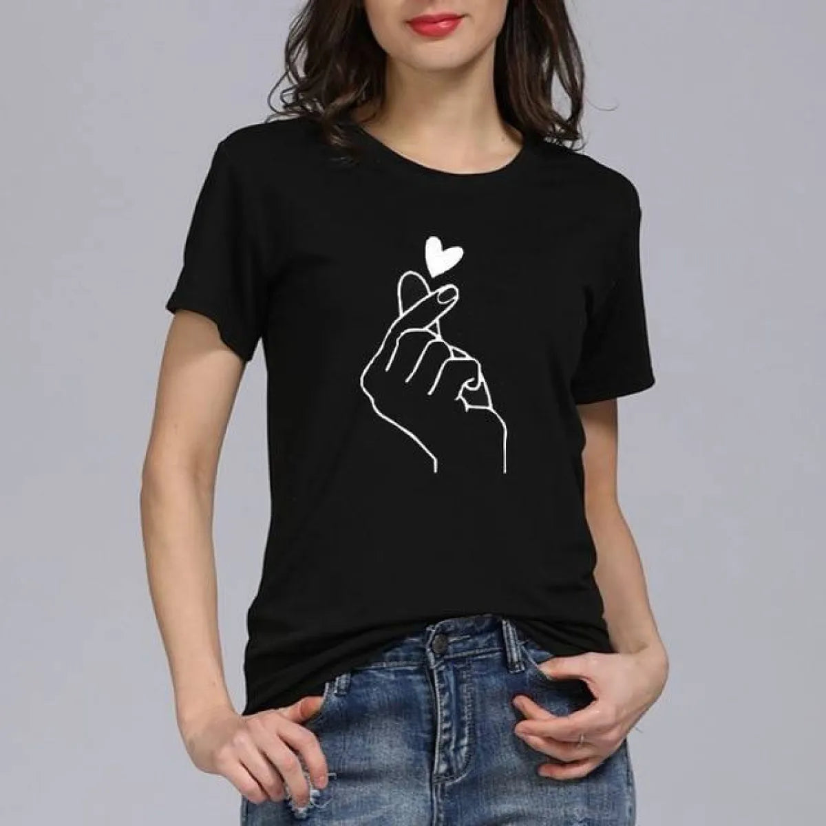 Camisetas estampadas estilo Harajuku para mujer