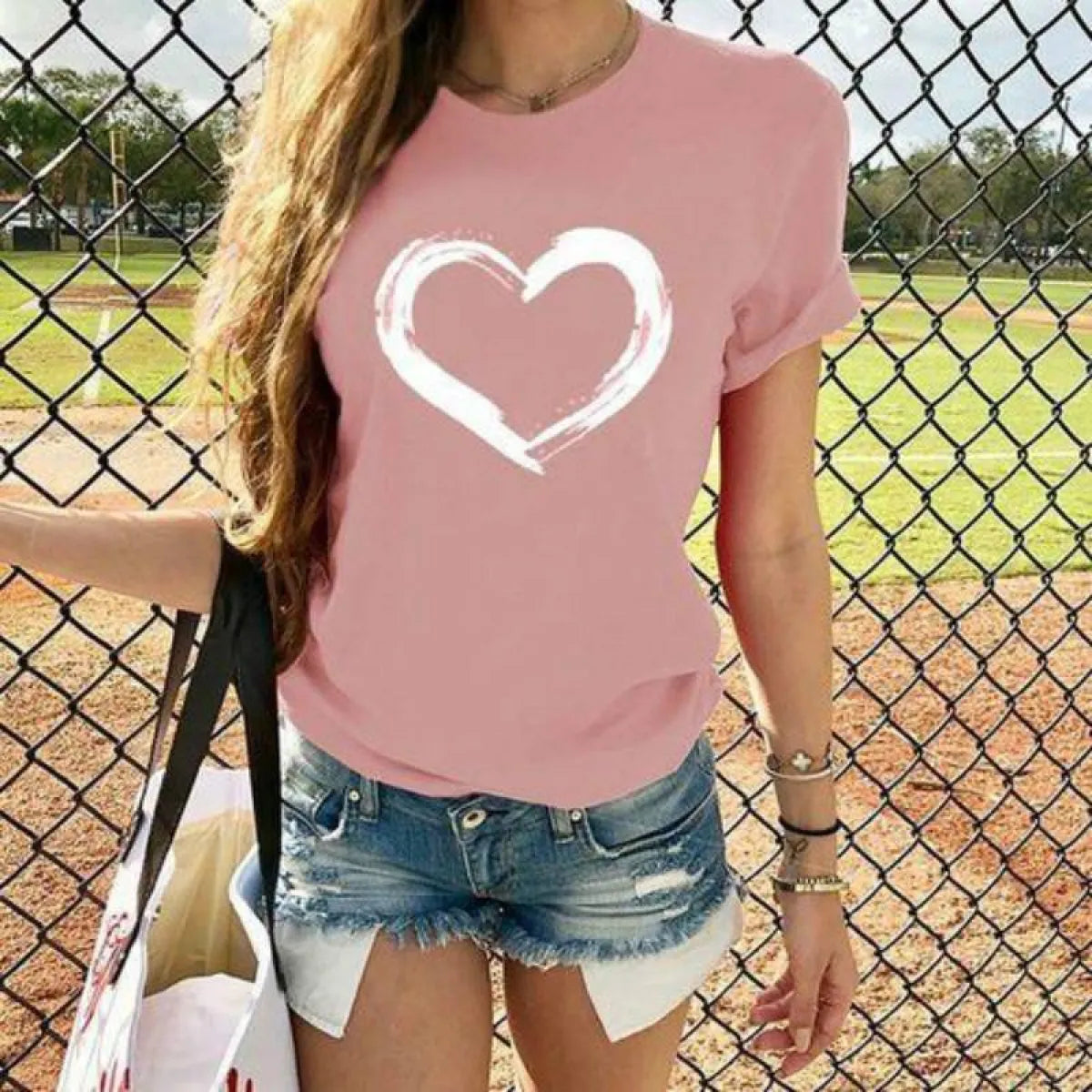 Camisetas estampadas estilo Harajuku para mujer