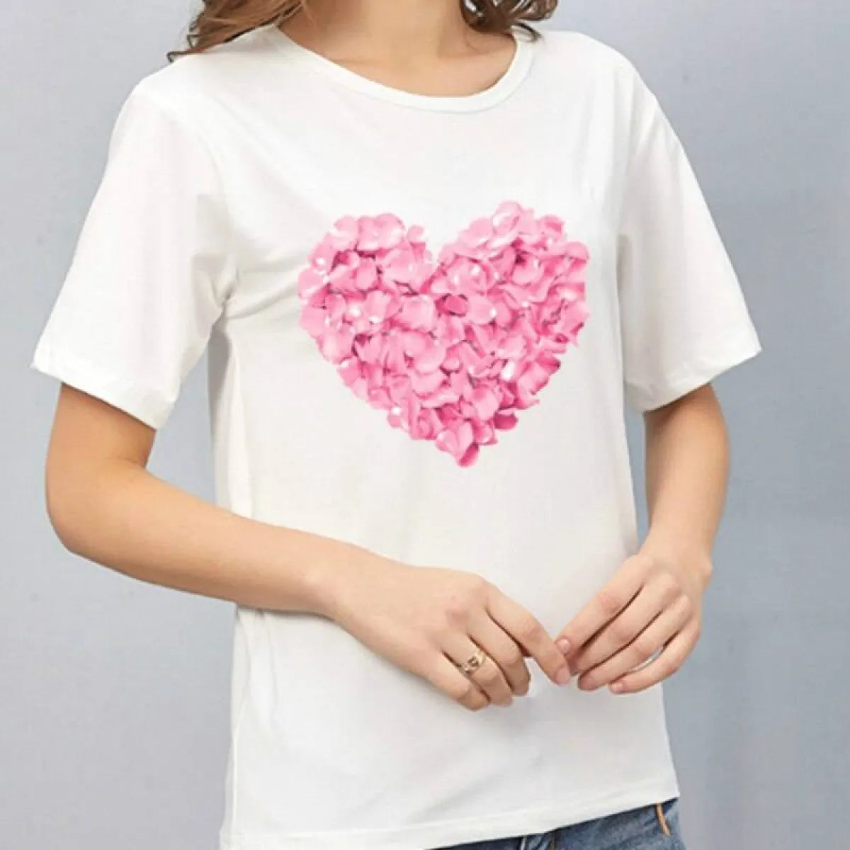 Camisetas estampadas estilo Harajuku para mujer