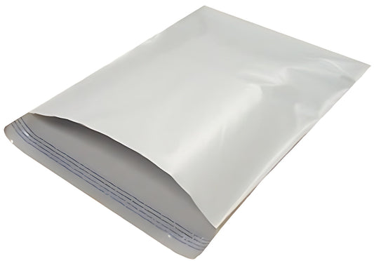 #8 White 24 x 24 Poly Mailers Shipping Bags Envelopes 2.35mil