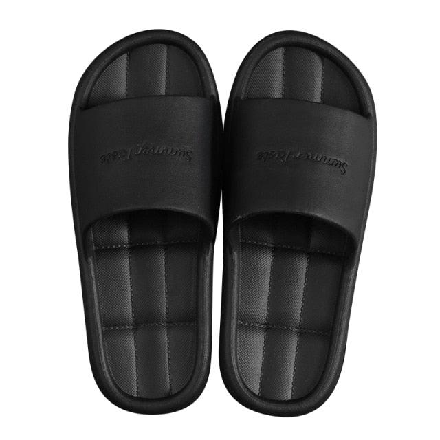 Calzado de baño antideslizante para hombre, mujer, niño y niña; sandalias unisex para verano, casa, ducha, spa, piscina y gimnasio, planas y suaves.