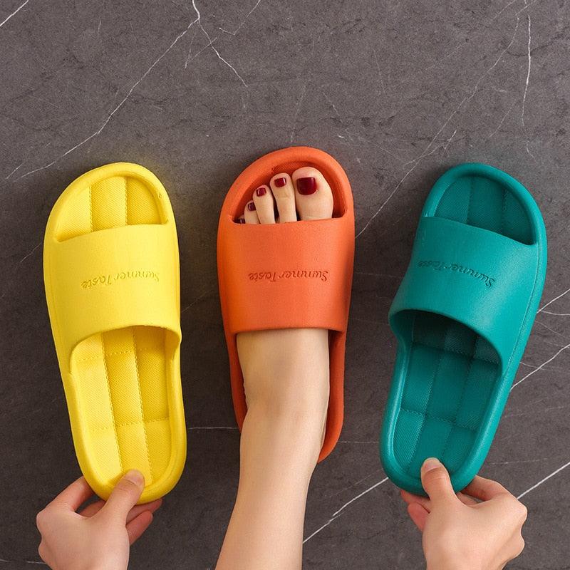 Calzado de baño antideslizante para hombre, mujer, niño y niña; sandalias unisex para verano, casa, ducha, spa, piscina y gimnasio, planas y suaves.