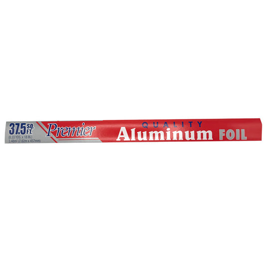 Premier Heavy Duty Aluminum Foil - 18" x 37.5 sq. ft.
