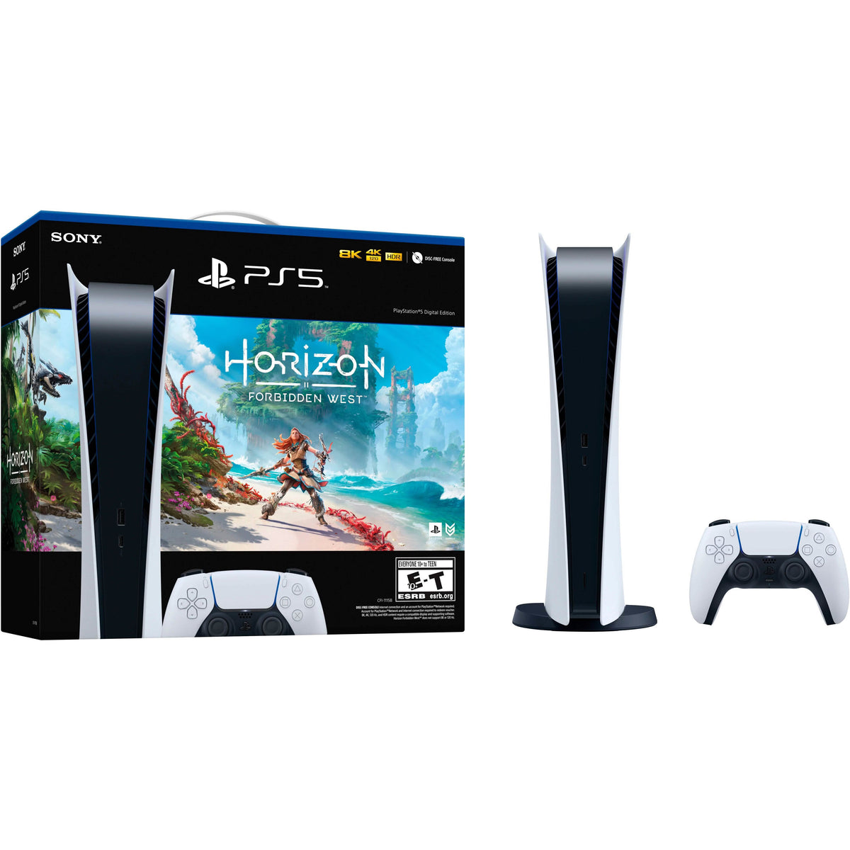 جهاز Sony PlayStation 5 الرقمي - حزمة Horizon Forbidden West
