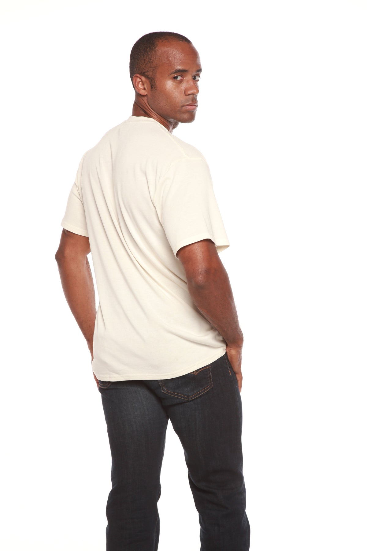 Camiseta de bambú viscosa para hombre – Algodón orgánico, corte clásico